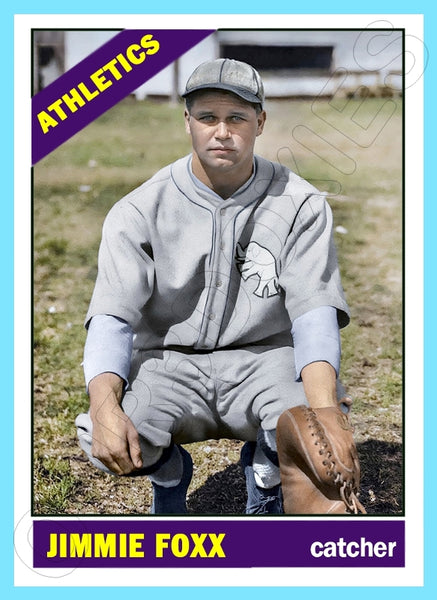Jimmie Foxx 1966 Topps Custom Card - 4443