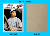 Jimmie Foxx 1977 Topps Custom Card - 4878
