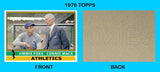 Jimmie Foxx Connie Mack 1976 Topps Custom Card - 4855