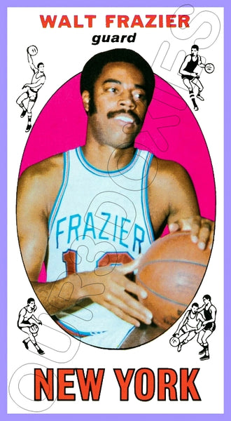 Walt Frazier 1969 Topps Tall Boy Reproduction Card - 4545