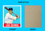 Lou Gehrig 1948 Leaf Custom Card - 3913