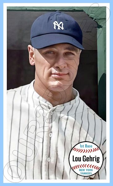 Lou Gehrig 1964 Topps Giants Custom Card - 4692