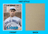 Lou Gehrig 1967 Topps Custom Card - 4469