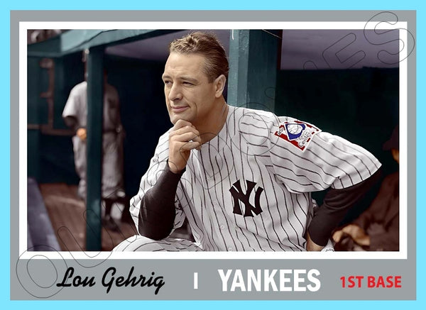Lou Gehrig 1970 Topps Custom Card - 4562