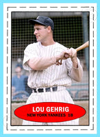 Lou Gehrig 1971 Bazooka Custom Card - 4669