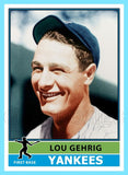 Lou Gehrig 1976 Topps Custom Card - 4856