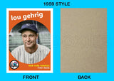 Lou Gehrig 1959 Topps Custom Card - 4162
