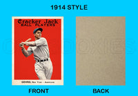 Lou Gehrig 1914 Cracker Jack Custom Card - 3652