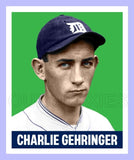 Charlie Gehringer 1948 Leaf Custom Card - 3915