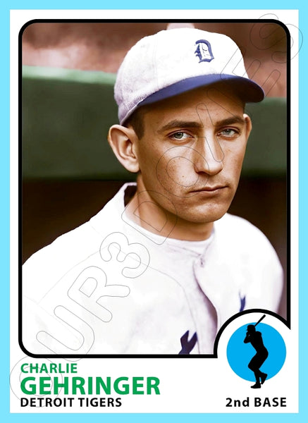 Charlie Gehringer 1973 Topps Custom Card - 4778