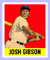Josh Gibson 1948 Leaf Custom Card - 3916