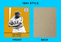 Josh Gibson 1941 Goudey Custom Card - 3749