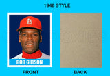 Bob Gibson 1948 Leaf Custom Card - 3919