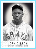 Josh Gibson 1960 Leaf Custom Card - 4421