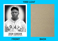 Josh Gibson 1960 Leaf Custom Card - 4421