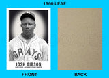 Josh Gibson 1960 Leaf Custom Card - 4421