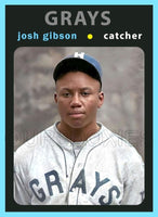 Josh Gibson 1971 Topps Custom Card - 4597