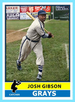 Josh Gibson 1976 Topps Custom Card - 4857