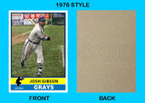 Josh Gibson 1976 Topps Custom Card - 4857