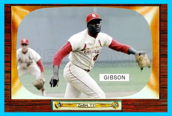 Bob Gibson 1955 Bowman Custom Card - 4066
