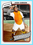 Josh Gibson 1980 Topps Custom Card - 4926