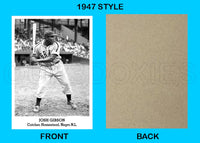 Josh Gibson 1947 Tip Top Bread Custom Card - 3824