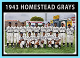 1943 Homestead Grays 1971 Topps Custom Card - 4598