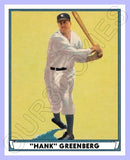 Hank Greenberg 1941 Play Ball Reproduction Card - 3782