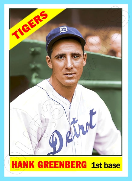 Hank Greenberg 1966 Topps Custom Card - 4445