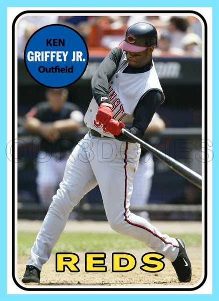 Ken Griffey Jr. 1969 Topps Custom Card - 4532