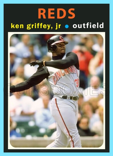 Ken Griffey Jr. 1971 Topps Custom Card - 4599