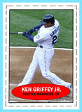 Ken Griffey Jr. 1971 Bazooka Custom Card - 4670