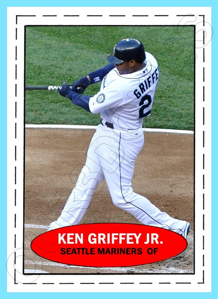 Ken Griffey Jr. 1971 Bazooka Custom Card - 4670