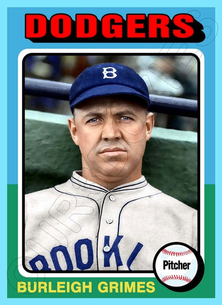 Burleigh Grimes 1975 Topps Custom Card - 4835
