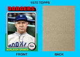 Burleigh Grimes 1975 Topps Custom Card - 4835