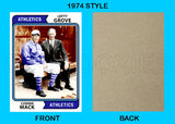 Lefty Grove Connie Mack 1974 Topps Custom Card - 4814