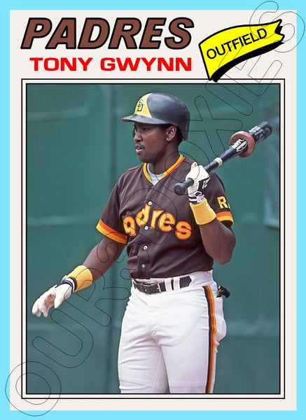 Tony Gwynn 1977 Topps Custom Card - 4879