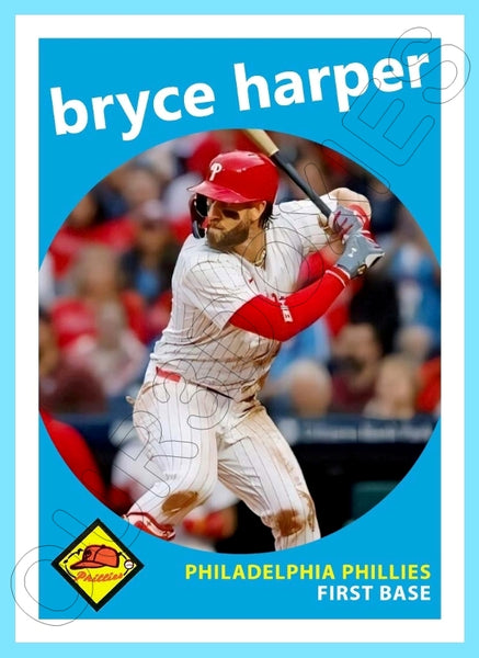 Bryce Harper 1959 Topps Custom Card - 4164