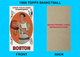 John Havlicek 1969 Topps Tall Boy Reproduction Card - 4546