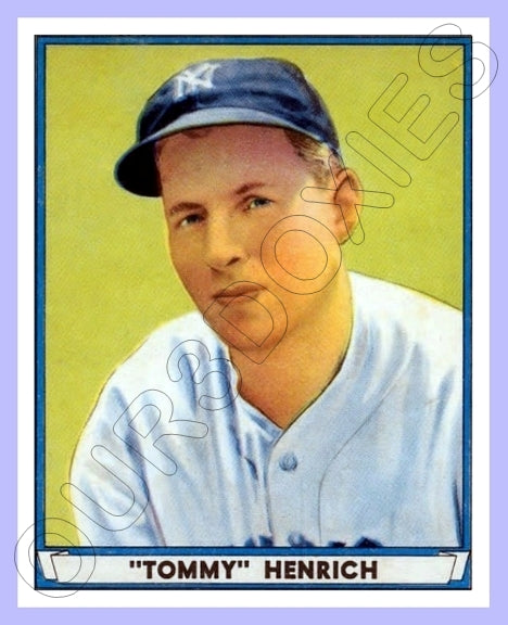 Tommy Henrich 1941 Play Ball Reproduction Card - 3783