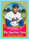 Gil Hodges 1928 Sporting News Custom Card - 4958