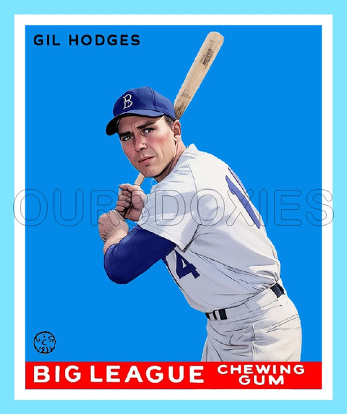 Gil Hodges 1933 Goudey Custom Card - 3668