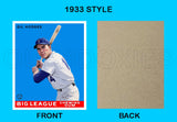 Gil Hodges 1933 Goudey Custom Card - 3668
