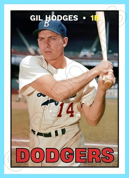 Gil Hodges 1967 Topps Custom Card - 4471