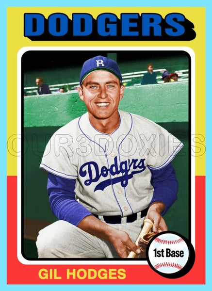 Gil Hodges 1975 Topps Custom Card - 4837