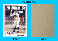 Gil Hodges 1978 Topps Custom Card - 4896