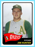 Jim Hunter 1965 Topps Custom Card - 4394