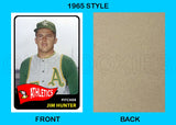 Jim Hunter 1965 Topps Custom Card - 4394