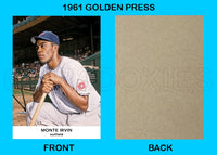 Monte Irvin 1961 Golden Press Custom Card - 4234