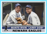 Monte Irvin Larry Doby 1976 Topps Custom Card - 4858